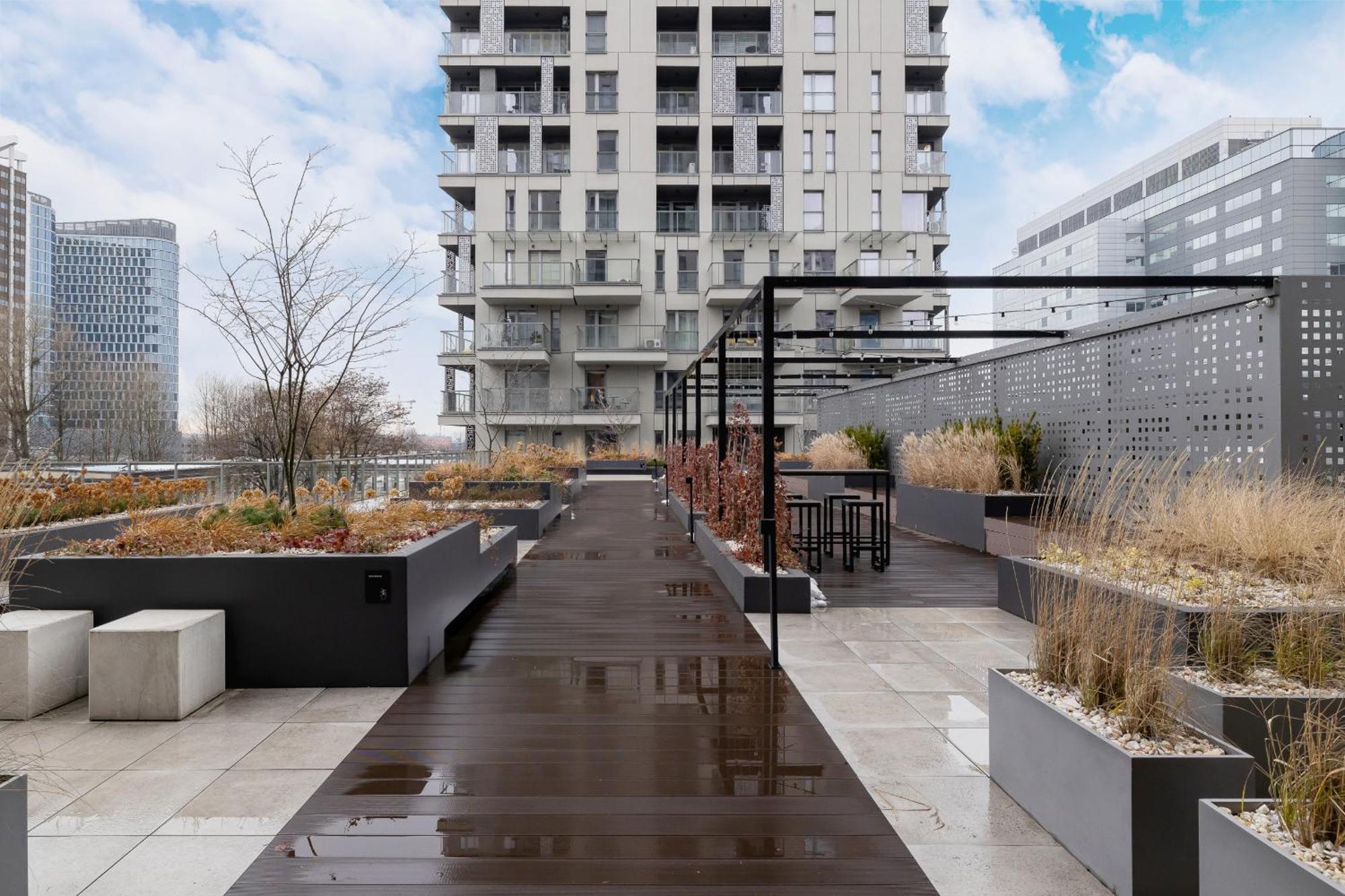 Exclusive Apartment In Katowice With Balcony, Parking, Gym And Sauna By Noclegi Renters Exterior photo