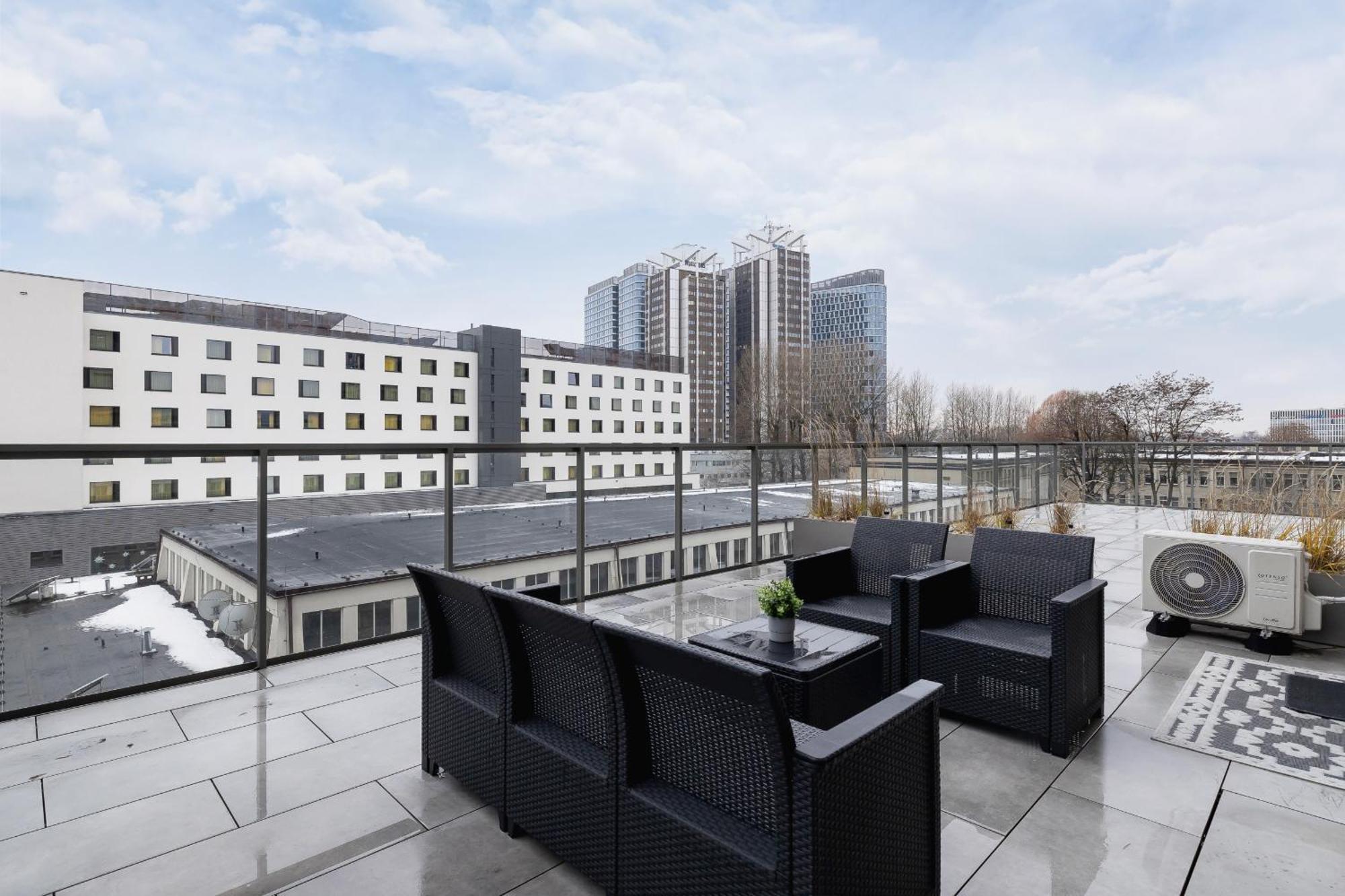 Exclusive Apartment In Katowice With Balcony, Parking, Gym And Sauna By Noclegi Renters Exterior photo